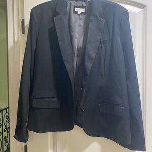 Merona Black Sport Coat Classic Tailoring